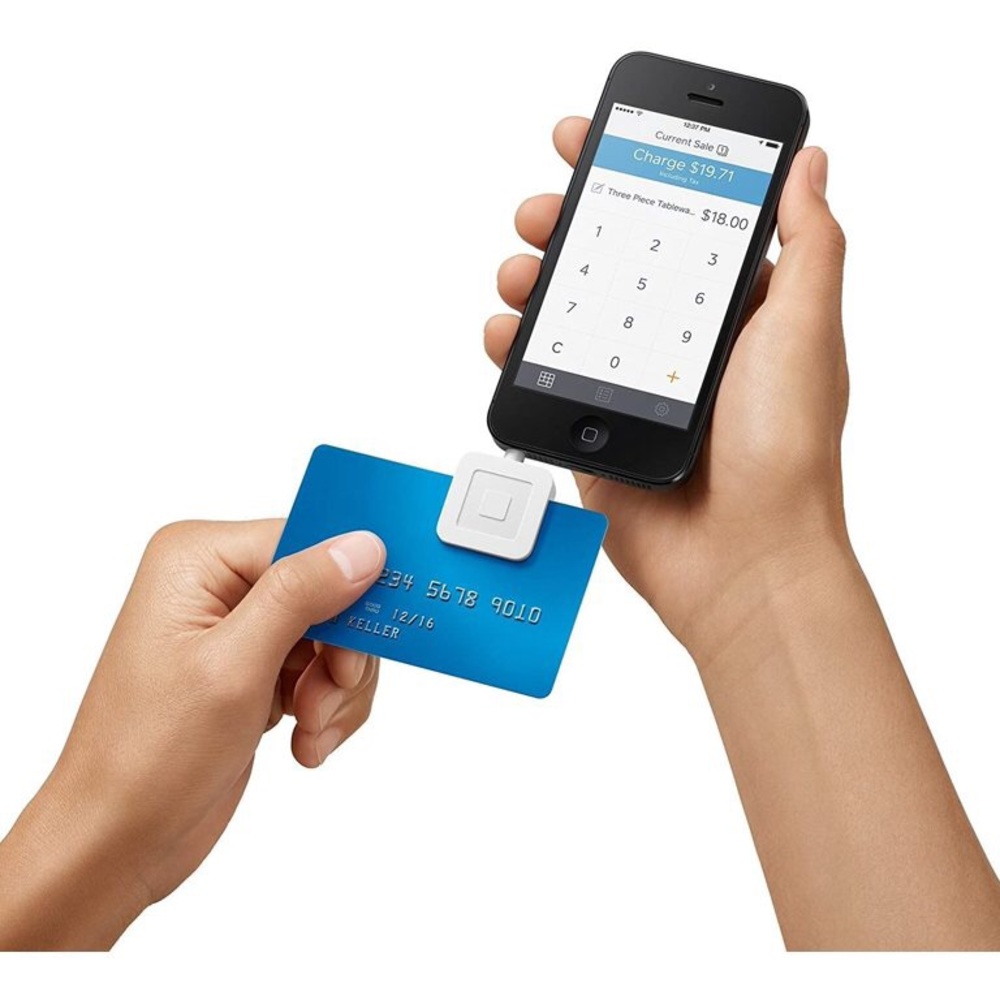 3 Square Swipe Readers for receiving payments
